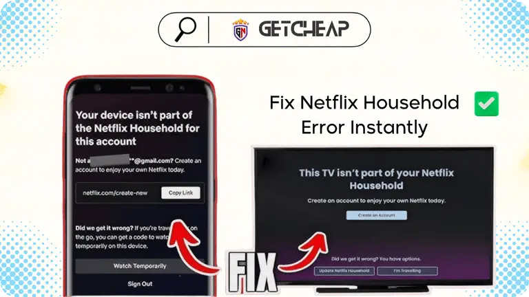 Fix Netflix Household Error Device Not Part